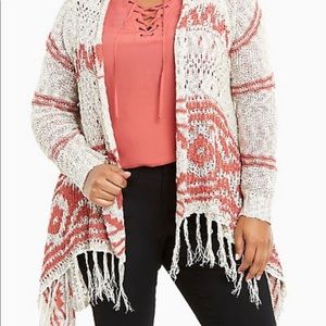 2 piece Torrid outfit PLUS a Talbots Cardigan